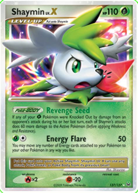 shaymin lv x pokemon